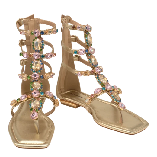 ALMA EN PENA ŽENSKE SANDALE ZLATNA 50137