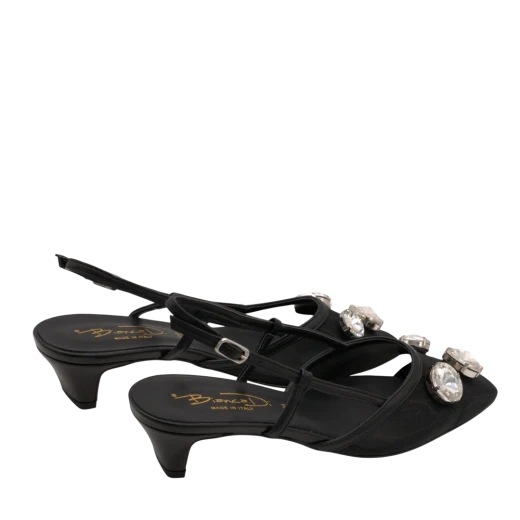 CANAPE ŽENSKE SANDALE CRNA 48568