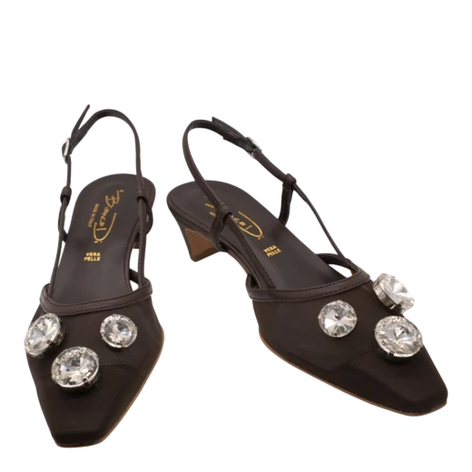 CANAPE ŽENSKE SANDALE SMEĐA 48569