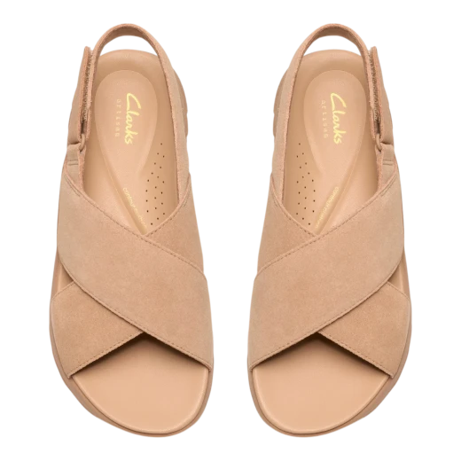 CLARKS ŽENSKE SANDALE BEŽ 48350