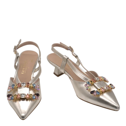 GIANLUCA PISATI ŽENSKE SANDALE SREBRENA 49938