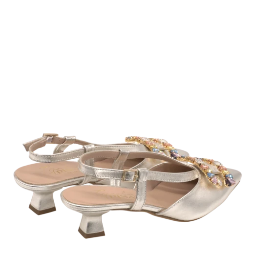 GIANLUCA PISATI ŽENSKE SANDALE SREBRENA 49938