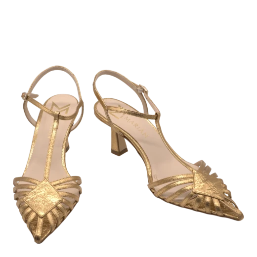 MARIAN ŽENSKE SANDALE ZLATNA 49413