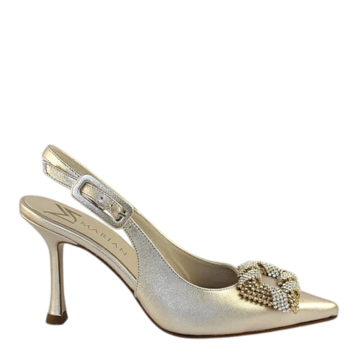 MARIAN ŽENSKE SANDALE ZLATNA