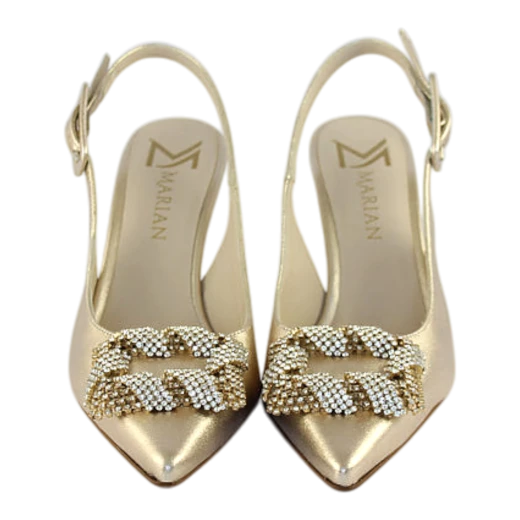 MARIAN ŽENSKE SANDALE ZLATNA 49904