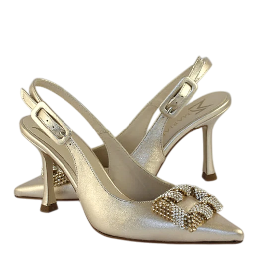 MARIAN ŽENSKE SANDALE ZLATNA 49904