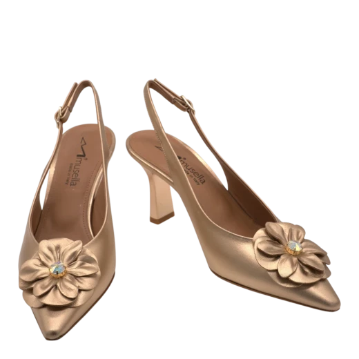 MUSELLA ŽENSKE SANDALE ZLATNA 48591