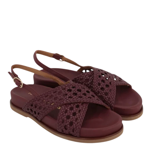 PEDRO MIRALLES ŽENSKE SANDALE BORDO 49363