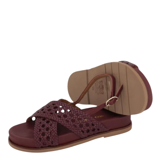 PEDRO MIRALLES ŽENSKE SANDALE BORDO 49363