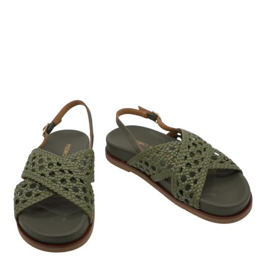 PEDRO MIRALLES ŽENSKE SANDALE MASLINASTA 49365