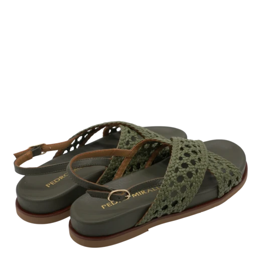 PEDRO MIRALLES ŽENSKE SANDALE MASLINASTA 49365