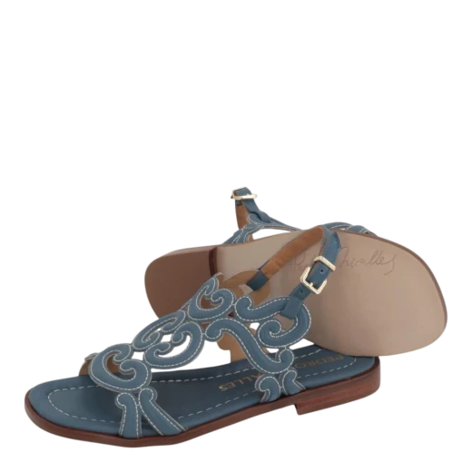 PEDRO MIRALLES ŽENSKE SANDALE PLAVA 49374