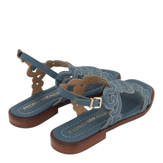 PEDRO MIRALLES ŽENSKE SANDALE PLAVA 49374