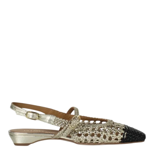 PEDRO MIRALLES ŽENSKE SANDALE ZLATNA