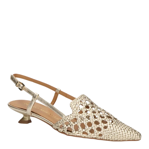 PEDRO MIRALLES ŽENSKE SANDALE ZLATNA 49403