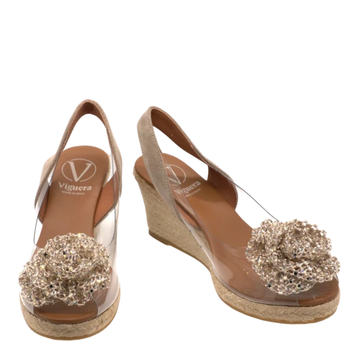 VIGUERA ŽENSKE SANDALE ZLATNA 49544