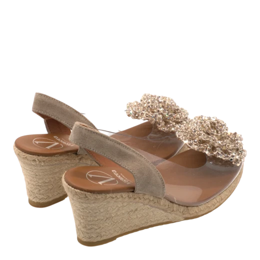 VIGUERA ŽENSKE SANDALE ZLATNA 49544