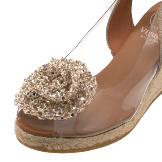 VIGUERA ŽENSKE SANDALE ZLATNA 49544