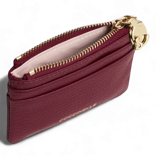 COCCINELLE ŽENSKI DRŽAČ KARTICA BORDO 42953