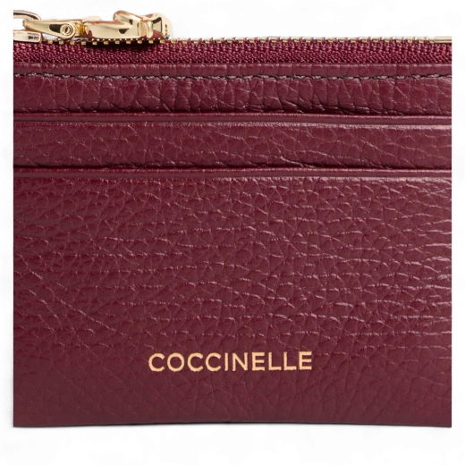 COCCINELLE ŽENSKI DRŽAČ KARTICA BORDO 42953