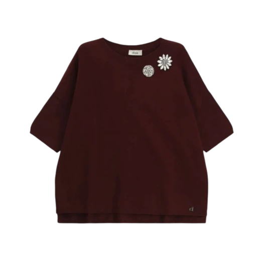 DIXIE ŽENSKI DŽEMPER BORDO