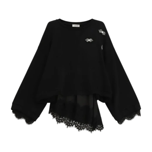 DIXIE ŽENSKI DŽEMPER CRNA