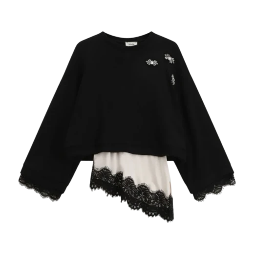 DIXIE ŽENSKI DŽEMPER CRNA