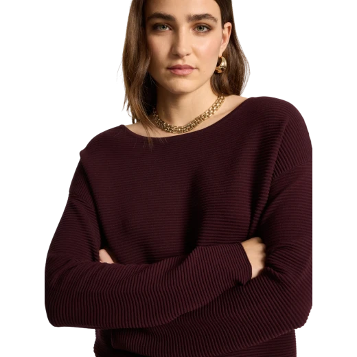 ELENA MIRO ŽENSKI DŽEMPER BORDO 51640