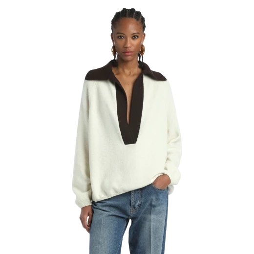 Luisa Spagnoli ŽENSKI DŽEMPER SMEĐA