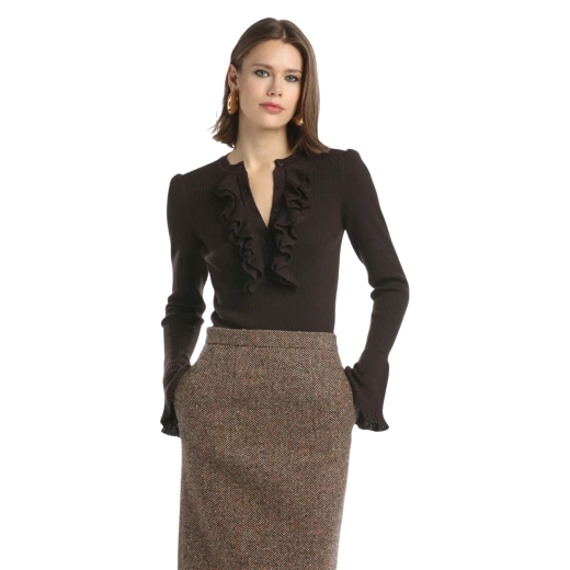 Luisa Spagnoli ŽENSKI DŽEMPER SMEĐA 45867