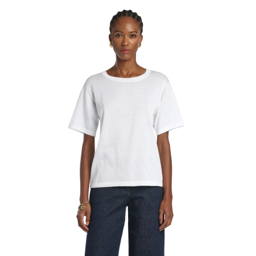 Luisa Spagnoli ŽENSKI DŽEMPER BIJELA