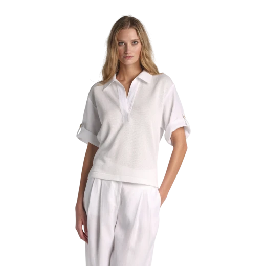 Luisa Spagnoli ŽENSKI DŽEMPER BIJELA