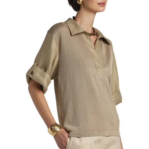 Luisa Spagnoli ŽENSKI DŽEMPER BEŽ