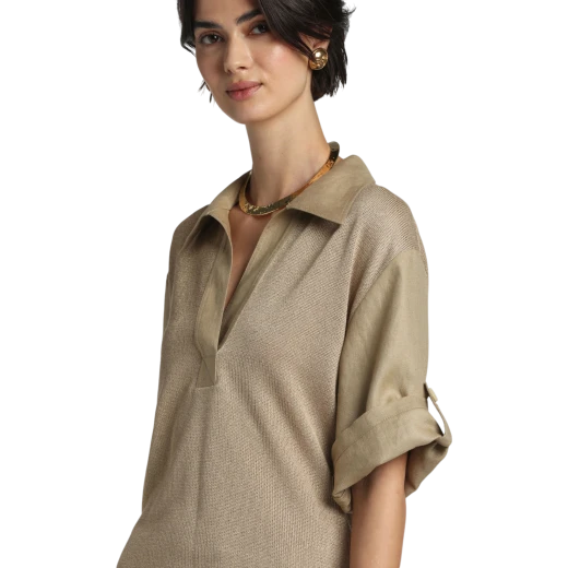 Luisa Spagnoli ŽENSKI DŽEMPER BEŽ 50040