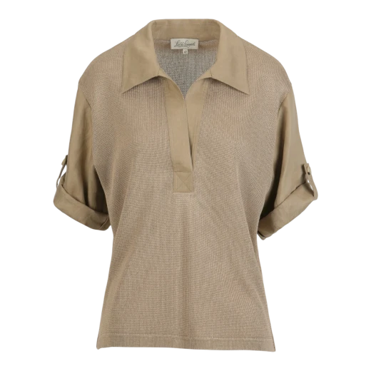 Luisa Spagnoli ŽENSKI DŽEMPER BEŽ 50040