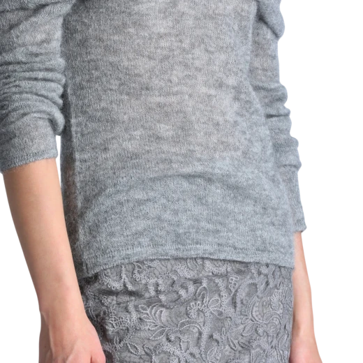 Luisa Spagnoli ŽENSKI DŽEMPER SIVA 51702