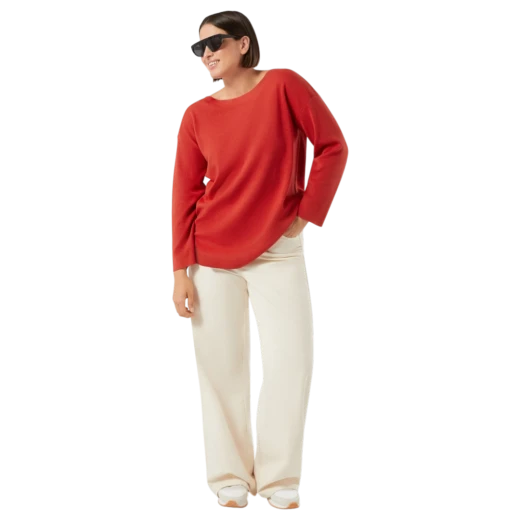 MARINA RINALDI ŽENSKI DŽEMPER CRVENA 47340