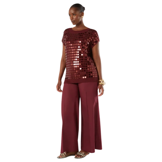 MARINA RINALDI ŽENSKI DŽEMPER CRVENA 50459