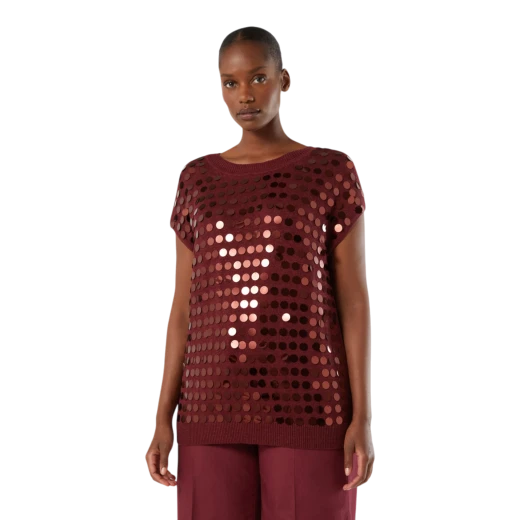 MARINA RINALDI ŽENSKI DŽEMPER CRVENA 50459