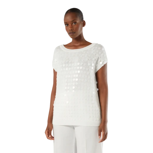 MARINA RINALDI ŽENSKI DŽEMPER BIJELA 50460