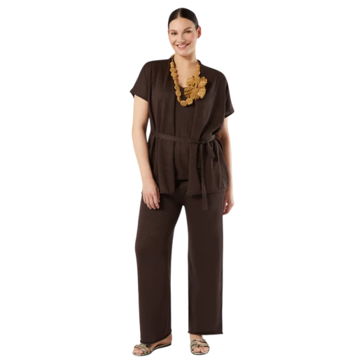 MARINA RINALDI ŽENSKI DŽEMPER SMEĐA 50461