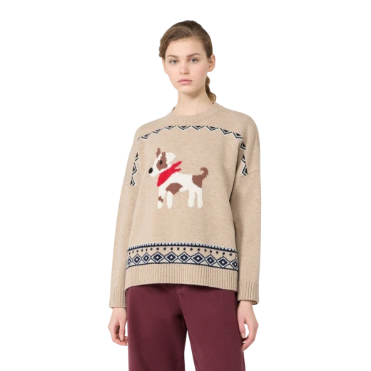 MAX MARA WEEKEND ŽENSKI DŽEMPER BEŽ 52017