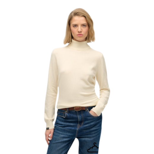 SUPERDRY ŽENSKI DŽEMPER BEŽ