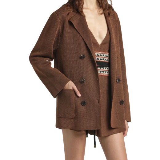 Luisa Spagnoli ŽENSKI KAPUT SMEĐA 50069