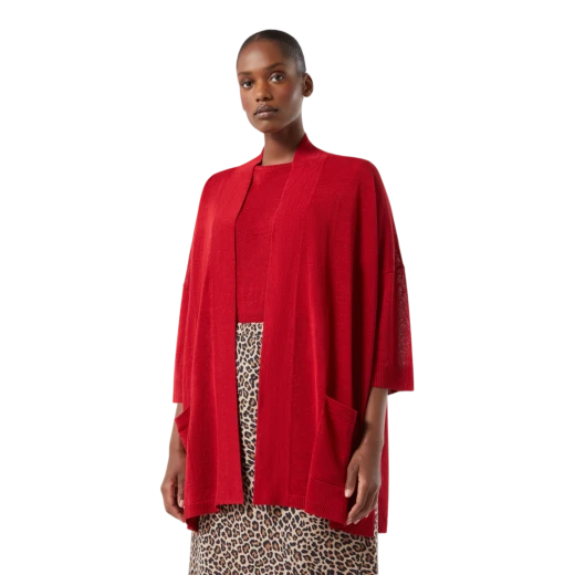 MARINA RINALDI ŽENSKI KARDIGAN CRVENA 48235