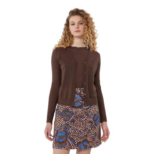 MAX MARA WEEKEND ŽENSKI KARDIGAN SMEĐA 48148