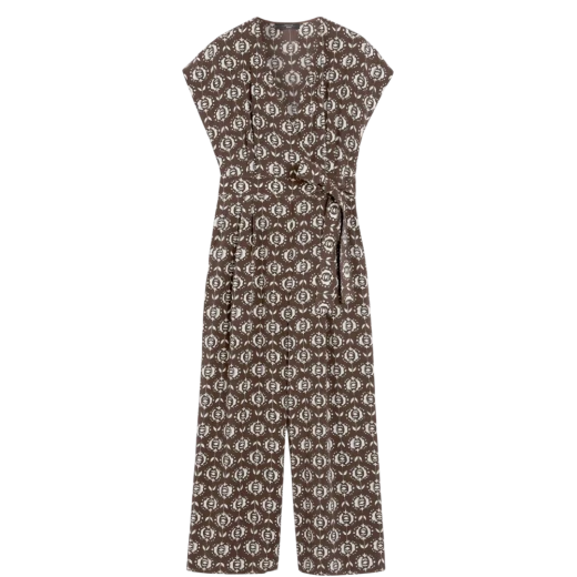 MAX MARA WEEKEND ŽENSKI KOMBINEZON SMEĐA