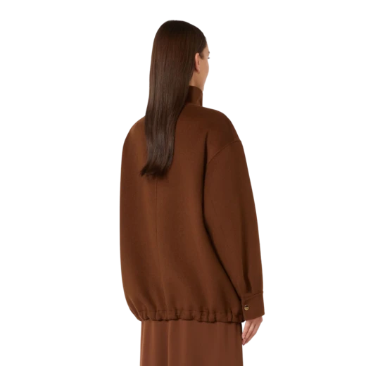 MAX MARA STUDIO ŽENSKI KRATKI KAPUT SMEĐA 47205