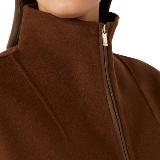 MAX MARA STUDIO ŽENSKI KRATKI KAPUT SMEĐA 47205