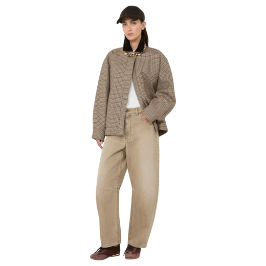 MAX MARA WEEKEND ŽENSKI KRATKI KAPUT SMEĐA